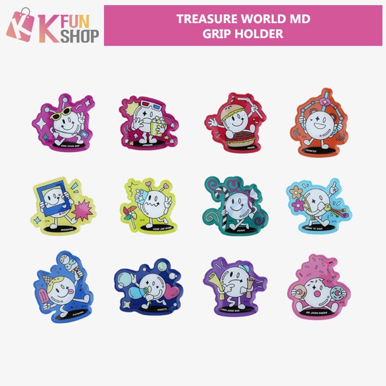 ͽTREASURE GRIP HOLDER_TREASURE WORLD MERCHWEVERSE OFFICIAL MD