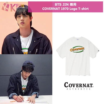 ��ͽ���BTS JIN ���� 1970 Logo T-shirt��COVERNAT��