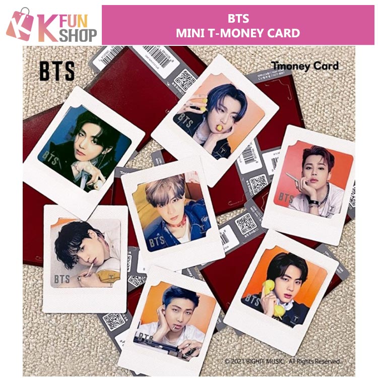 ��ͽ���BTS MINI T-MONEY CARD ���ƾ�ǯ�� CU MINI T-MONEY CARD
