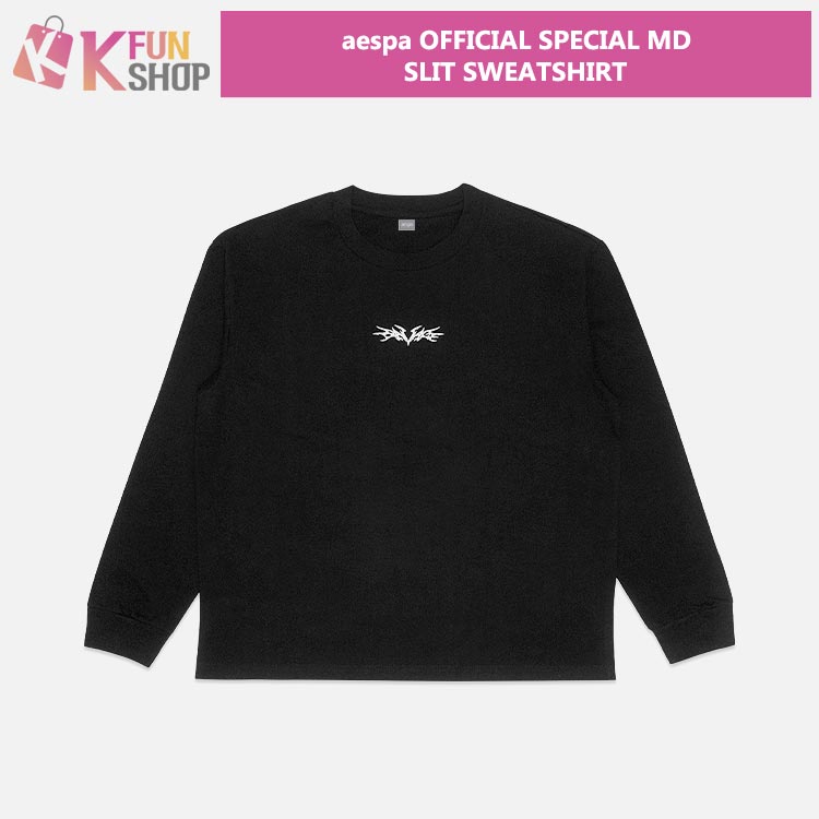 ��ͽ��/����̵����aespa SLIT SWEATSHIRT_SPECIAL MD��SMTOWN&STORE��
