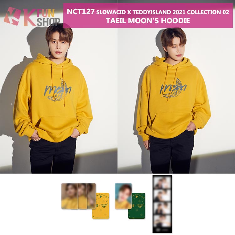 予約】NCT127 TAEIL MOONS HOODIE「SLOWACID X TEDDYISLAND」
