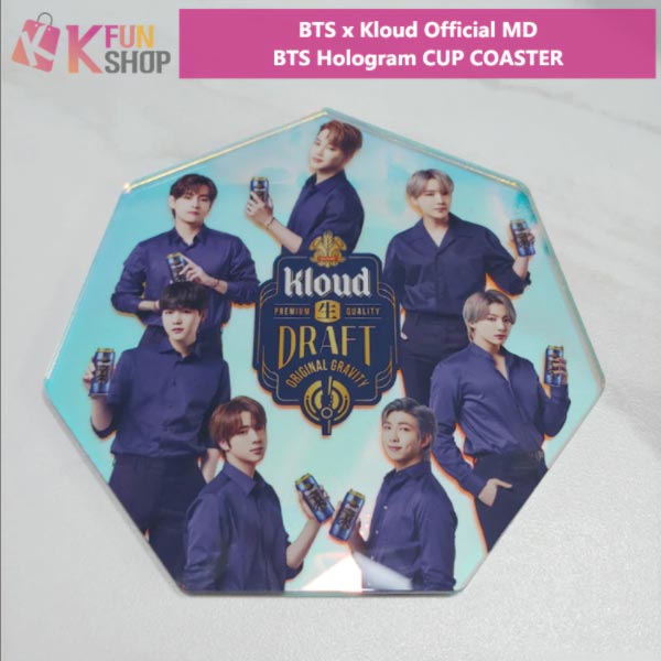 ̵BTS Hologram CUP COASTER_BTS X Kloud Official MD