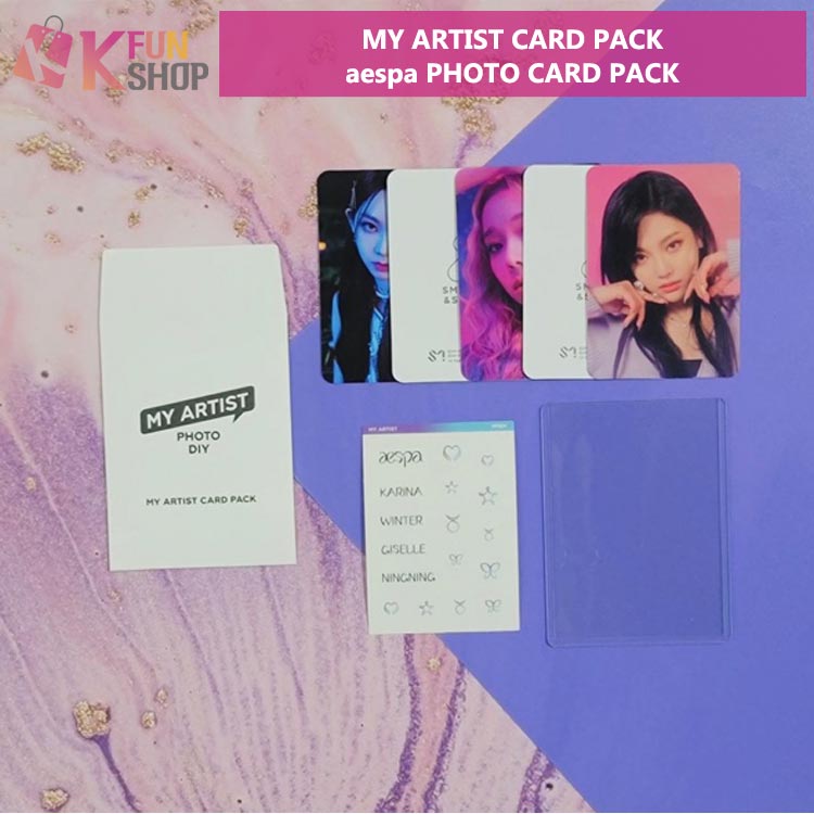 予約】aespa MY ARTIST CARD PACK「SMTOWN&STORE」