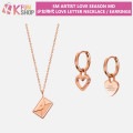 ��ͽ��۾������� LOVE LETTER NECKLACE/LOVE LETTER EARRINGS_LOVE SEASON MD��SMTOWN&STORE��