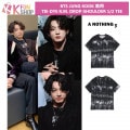 ̵BTS JUNGKOOK TIE-DYE R.M. DROP-SHOULDER 1/2 TEEA-NOTHING