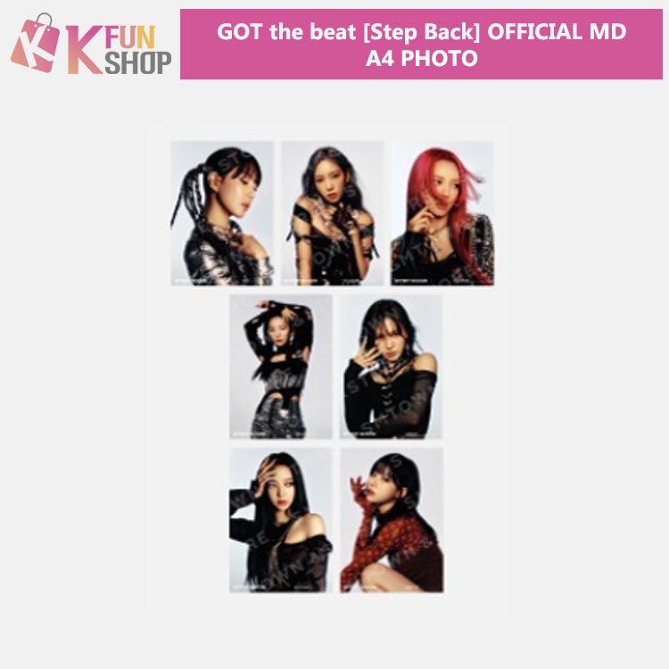��ͽ���GOT the beat A4 PHOTO_Step Back OFFICIAL MD��SMTOWN&STORE��
