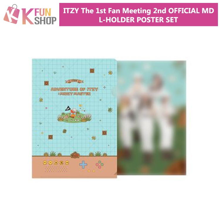 ��ͽ���ITZY L-HOLDER POSTER SET_1st Fan Meeting 2nd OFFICIAL MD