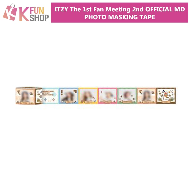 ��ͽ���ITZY PHOTO MASKING TAPE_1st Fan Meeting 2nd OFFICIAL MD