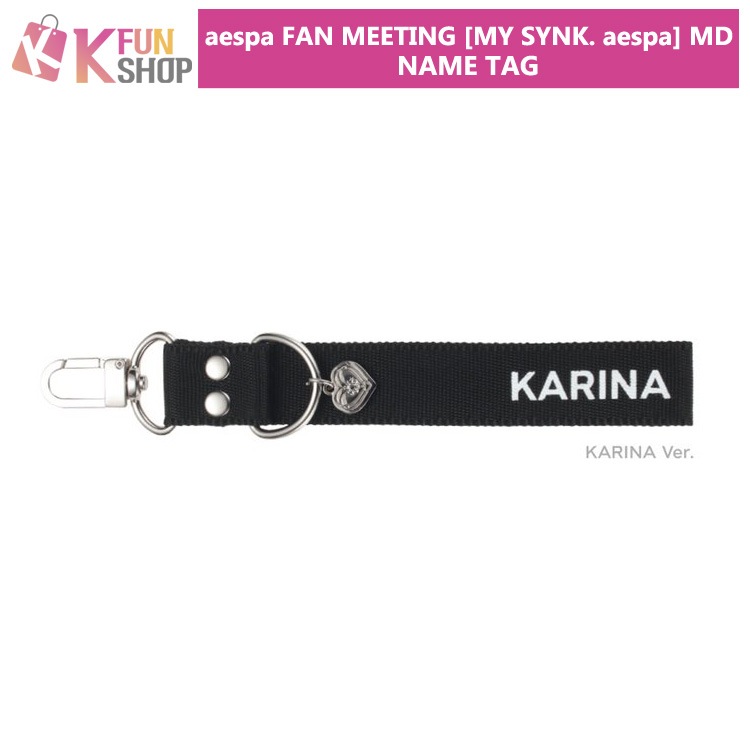 ��ͽ���aespa NAME TAG_Beyond LIVE MY SYNK. aespa OFFICIAL MD��SMTOWN&STORE��
