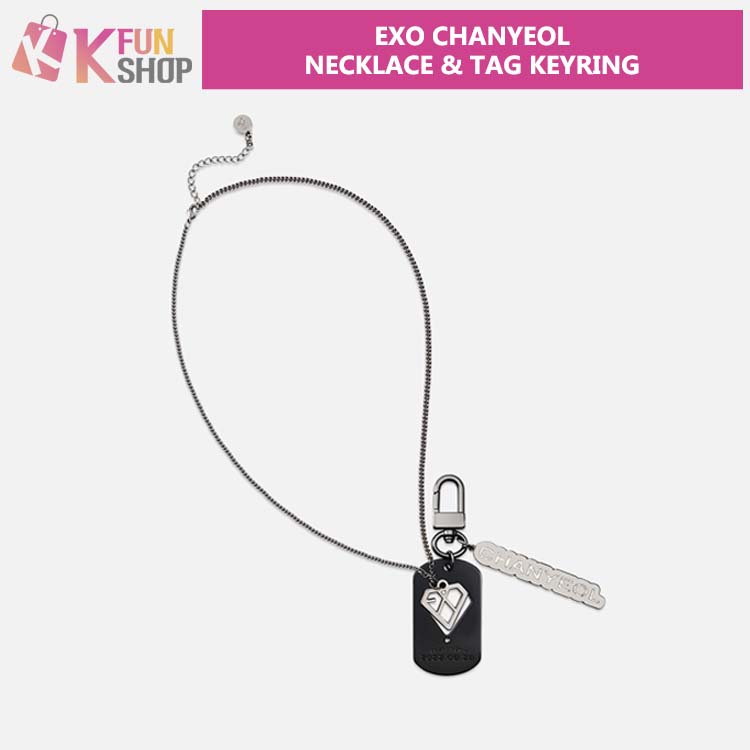 ��ͽ���EXO CHANYEOL NECKLACE & TAG KEYRING��SMTOWN&STORE��
