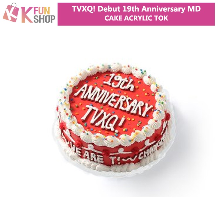 ͽTVXQ Acrylic tok_19th Anniversary MD