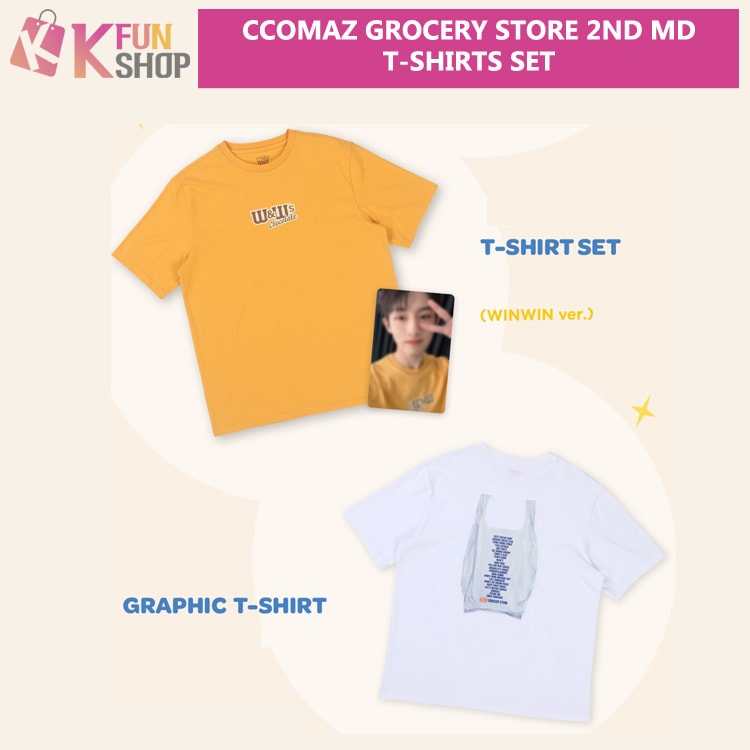 ͽ/̵NCT T-SHIRTS SET_CCOMAZ GROCERY STORE 2ND MD