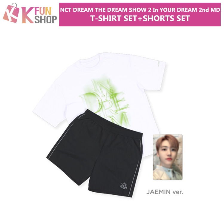 ͽ/̵NCT DREAM T-SHIRT SET+SHORTS SET_2023 NCT DREAM TOUR 2nd MD[THE DREAM SHOW 2 : In YOUR DREAM]