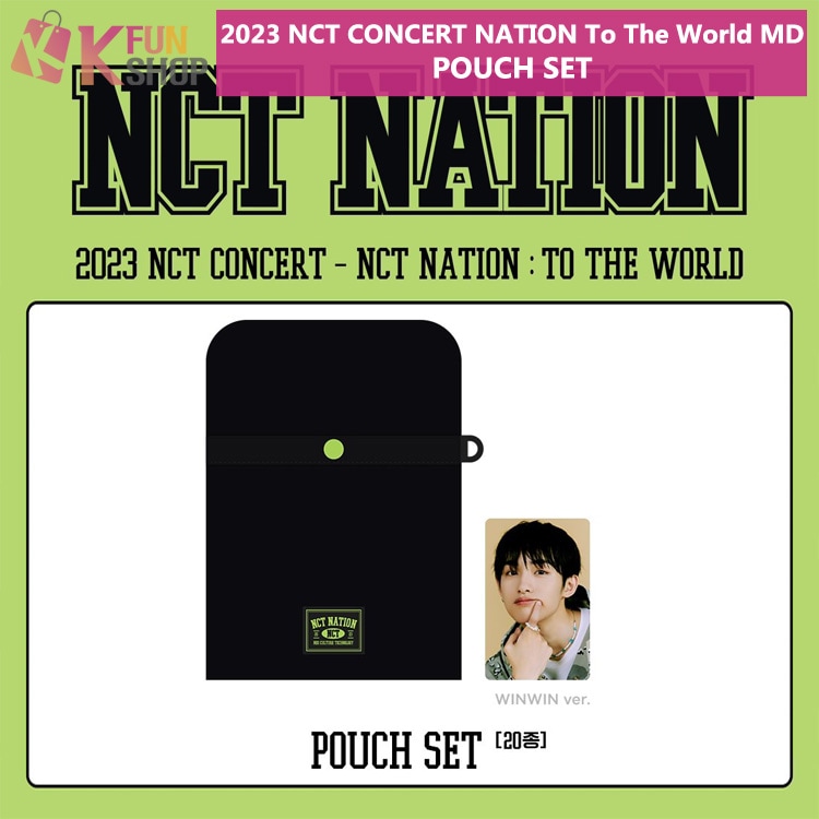 ��ͽ���NCT POUCH SET_2023 NCT CONCERT NCT NATION To The World MD