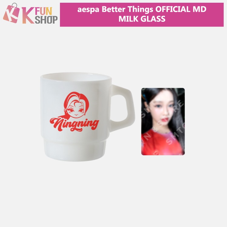 ͽaespa MILK GLASS_aespa Better Things OFFICIAL MD