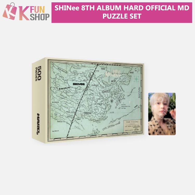 ͽSHINee PUZZLE SET_8TH ALBUM [HARD] OFFICIAL MD