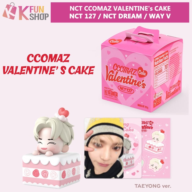 予約】NCT CCOMAZ VALENTINEs CAKE_NCT 127 NCT DREAM WAY V OFFICIAL MD