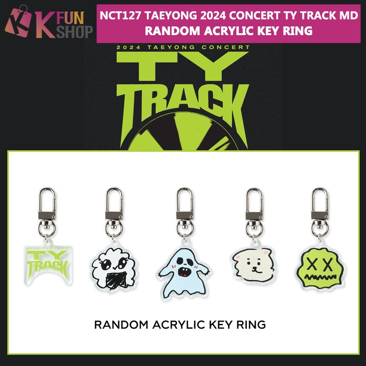 ��ͽ�������_NCT 127 TAEYONG RANDOM ACRYLIC KEY RING_NCT 127 TAEYONG 2024 CONCERT TY TRACK OFFICIAL MD