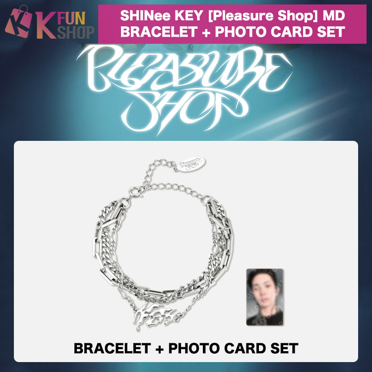��ͽ���[BRACELET+PHOTO CARD SET] SHINee KEY The 3rd Mini Album Pleasure Shop OFFICIAL MD