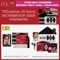 ͽ_TVXQ! MAX CHANGMIN SM ARTIST BIRTHDAY MD