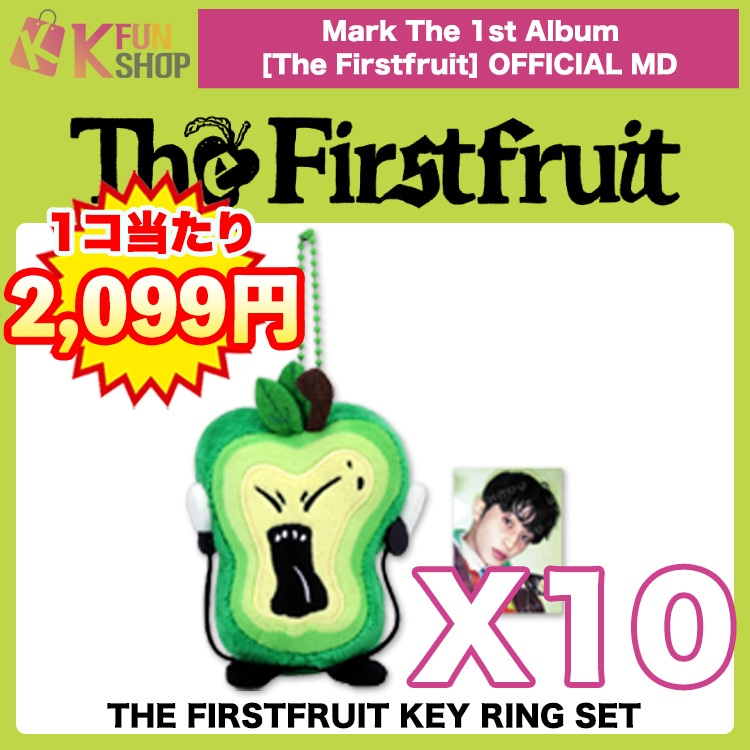 予約/共同購入/送料無料】[THE FIRSTFRUIT KEY RING SET x10EA] NCT