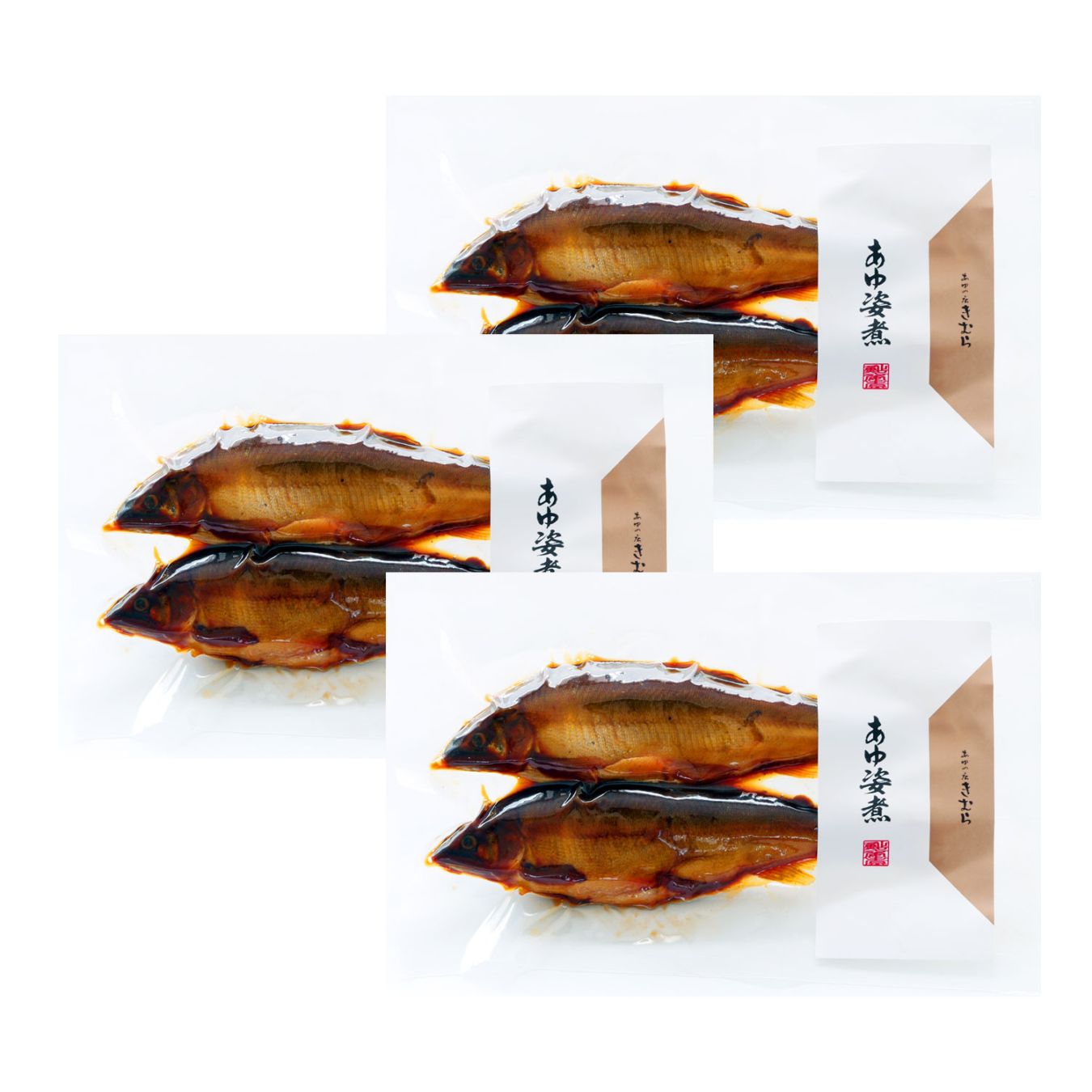 [新聞掲載] あゆの姿煮 山椒入 (270g／6尾) 