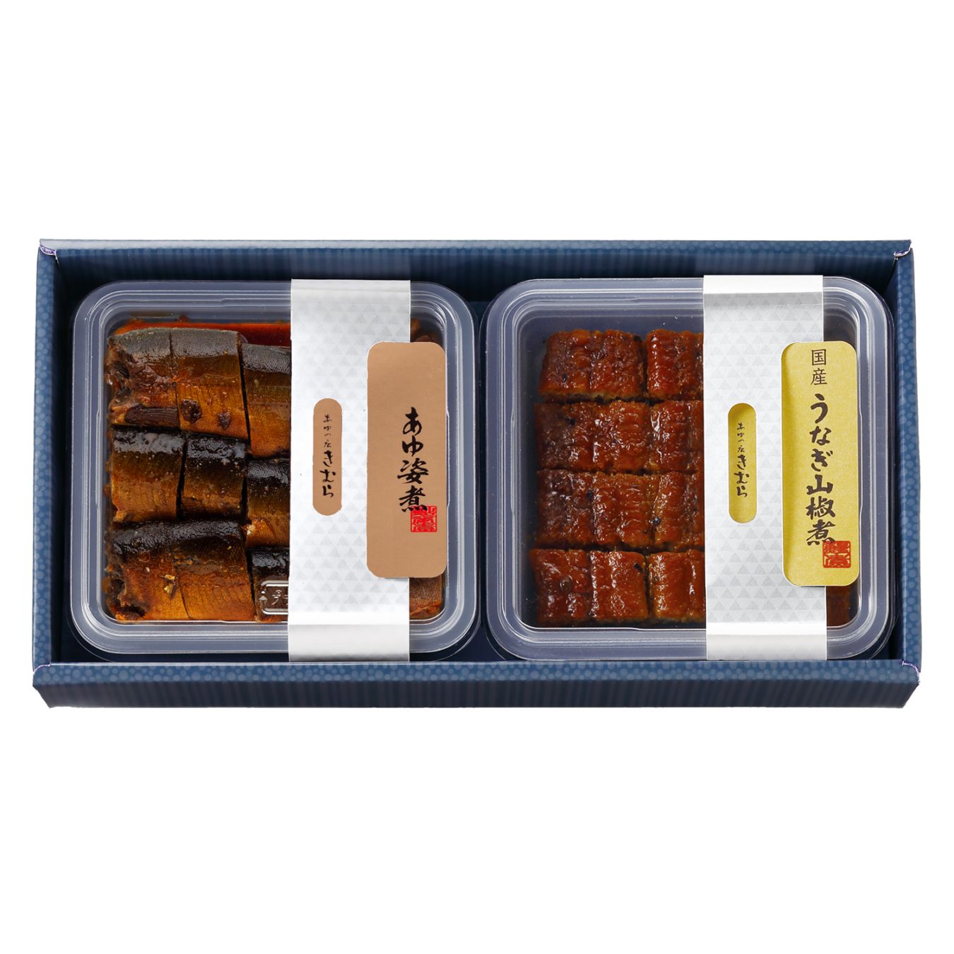 うなぎ山椒煮・あゆの姿煮切身 詰合せ 25201