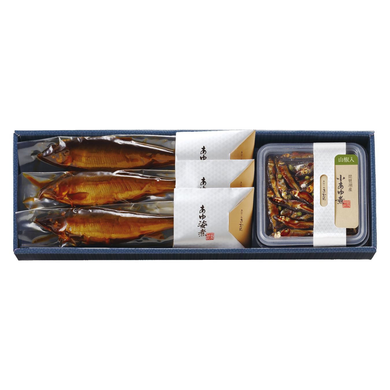 山椒入小あゆ煮・あゆの姿煮 詰合せ KSA28