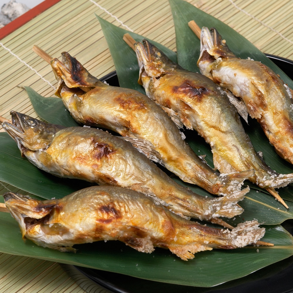 あゆの塩焼きさま確認ページ♡ 冷凍] 子持ちあゆの塩焼き (1尾入) TASA1R | あゆの店きむら