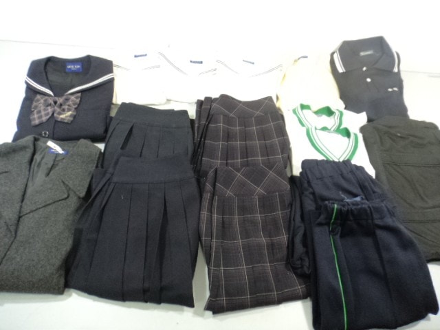 C88/私立桜花学園高等学校□学生服 制服 洗濯済み/11og597 | 女子制服