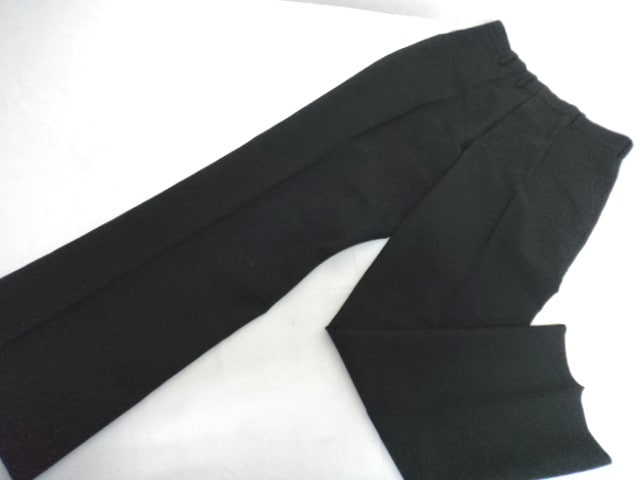 X93/浜松市立湖東中学校■男子学生服 学ラン夏ズボンのみ W76 黒/og0002