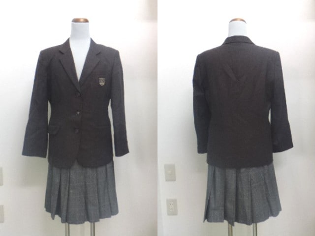 B60 京都府立鳥羽高校 茶色ブレザー 夏 冬スカート 制服上下 3点 Og0034 9fjk 女子制服 高校 セット 中古学生服の専門店 A 制服店 Com B60 京都府立鳥羽高校 茶色ブレザー 夏 冬スカート 制服上下 3点 Og0034 9fjk 女子制服 高校 セット 中古学生服の専門店 A 制服店 Com