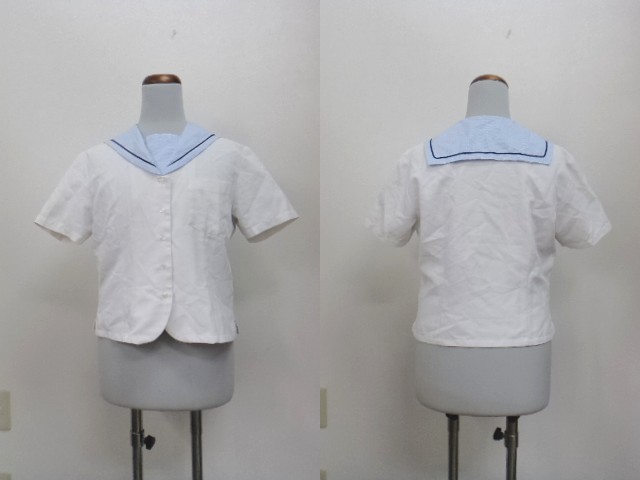M196 私立水戸女子高等学校 夏服 半袖セーラー上着のみ M Og0249 4axf すべての商品 中古学生服の専門店 A 制服店 Com