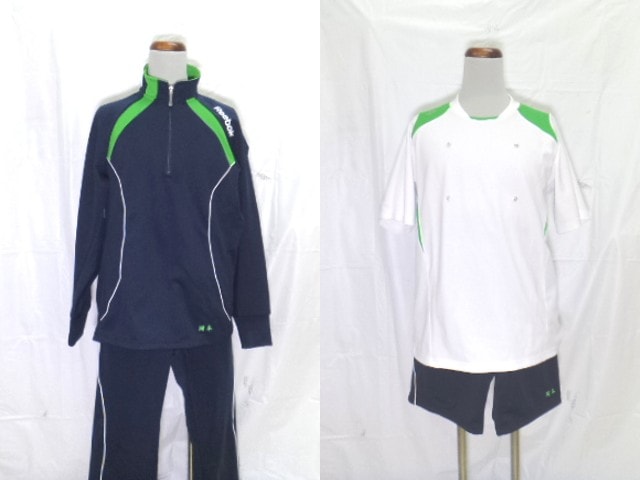 D06 大阪夕陽丘学園高等学校 体操服一式セット シャツ ハーフパンツ 長袖ジャージ上下 Yt03 4gnq 女子制服 高校 セット 中古学生服の専門店 A 制服店 Com