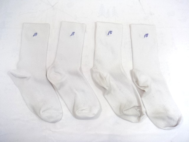 L66 十文字中学校 高等学校 女子 学校指定ソックス 靴下 2足 Og0360 4rnk 女子制服 中学校 中古 中古学生服の専門店 A 制服店 Com