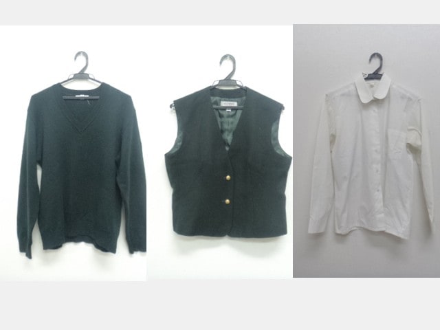 r42●仙台育英学園高等学校●おおきめ/セーター 長袖シャツ ベスト●SS143【4irk】