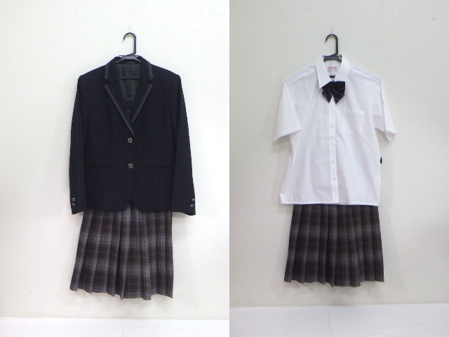 C 帝京大学可児高等学校中学校 ブレザー 半袖シャツ 夏服 冬服スカート リボン Yt11 25sae 女子制服 高校 セット 中古学生服の専門店 A 制服店 Com