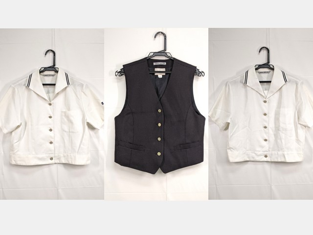 X00 東海学園高校 ベスト+夏服ブラウス×2点/yt2277【12LK】