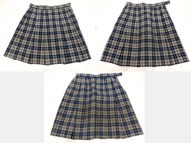 h31 中学校?? 高校?? 夏服スカート×3点セット/yt2452【12LS】