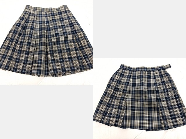 h31 中学校?? 高校?? 夏服スカート×2点セット/yt2457【12KE】