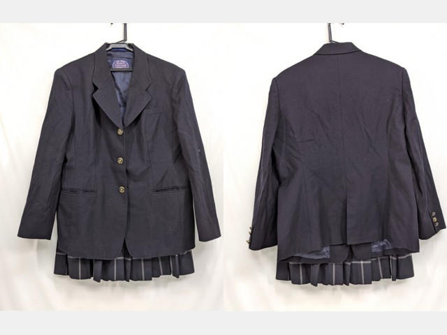 j83 京都府立洛東高校 ブレザー サイズL+夏服スカート/yt2634【1XJGS】