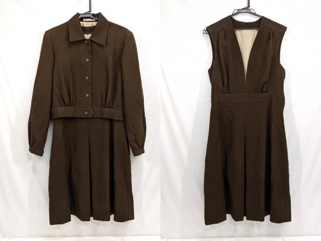 j83 ノートルダム女学院 ブレザー+ジャンパースカート/yt2642【17LDF】