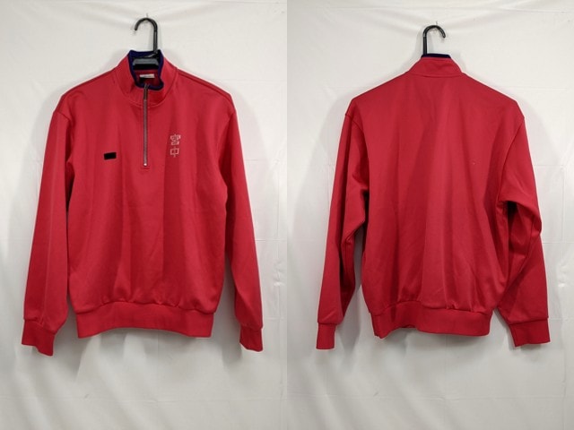 名古屋市立宮中学校 長袖ジャージジャケット×2点/yt2663【15DH】