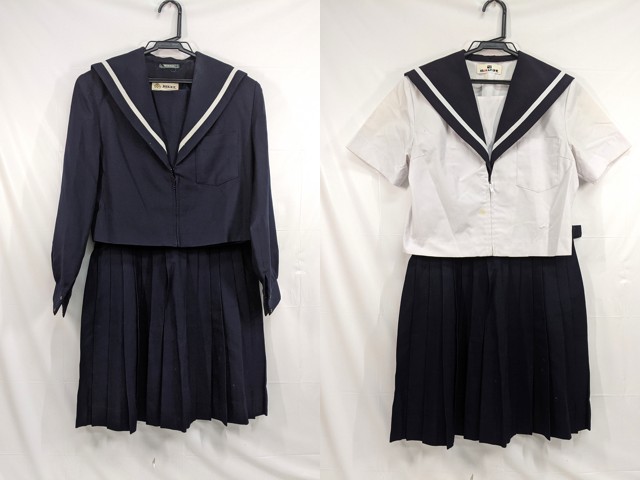 A59 中学校?? 高校?? 冬服・夏服セーラー服+冬服・夏服スカート/yt2687【3IJD】