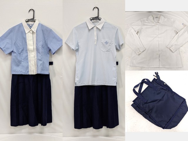 k06 神奈川県 聖園女学院中学校 半袖ブラウス+長袖シャツ+長袖シャツ/yt2764【1IEDF】