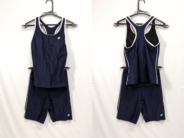 k86 中学校?? 高校?? スクール水着 セパレート Mサイズ/yt2778【4WOR】