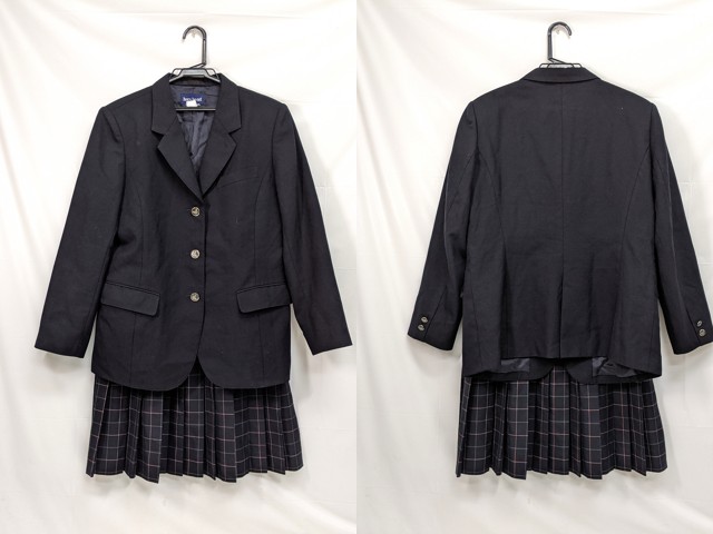 L73 東京都 日本橋高校 ブレザー+冬服スカート/yt2893【9EWC】