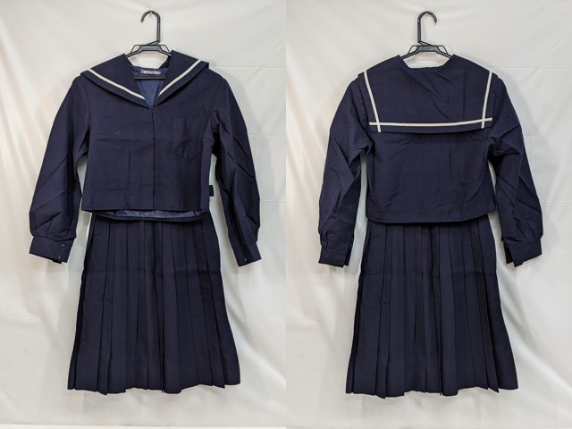 M44 中学校?? 高校?? 冬服セーラー服+冬服スカート/yt2948【25YU】