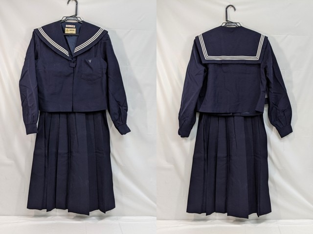 M44 中学校?? 高校?? 冬服セーラー服+冬服スカート/yt2949【25YT】