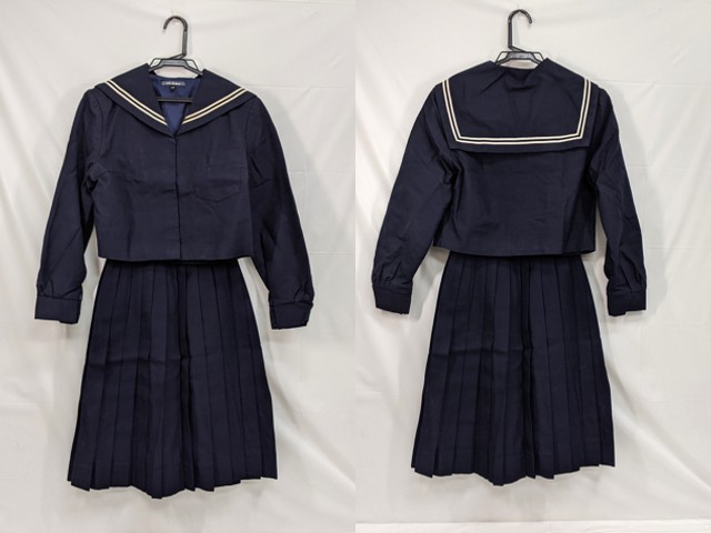M44 中学校?? 高校?? 冬服セーラー服+冬服スカート/yt2922【25WE】